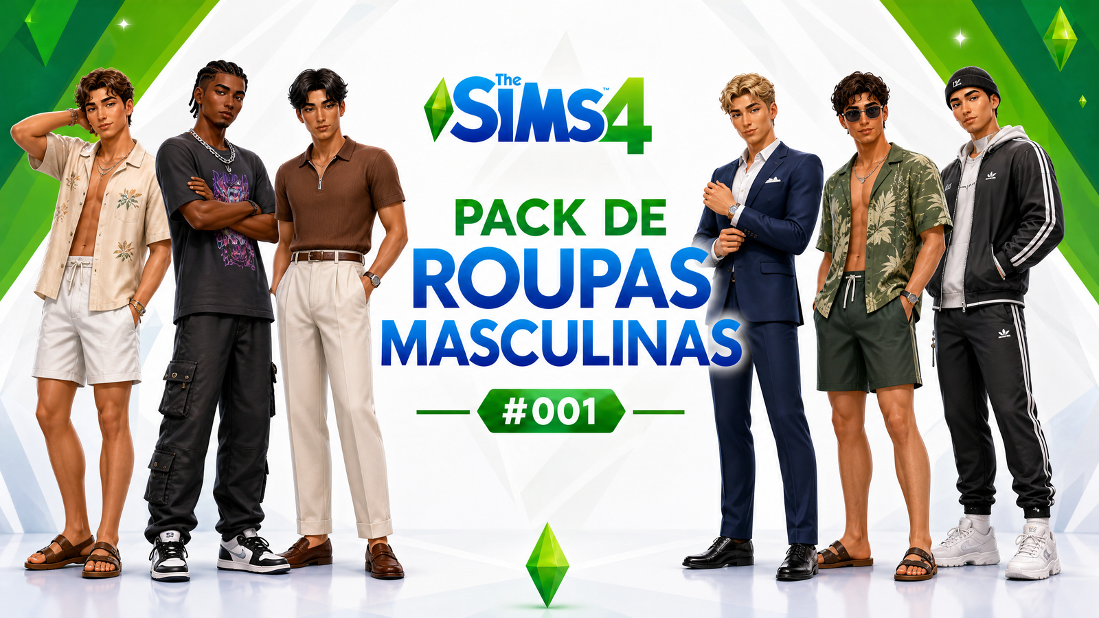 Pack Roupas MAS #001